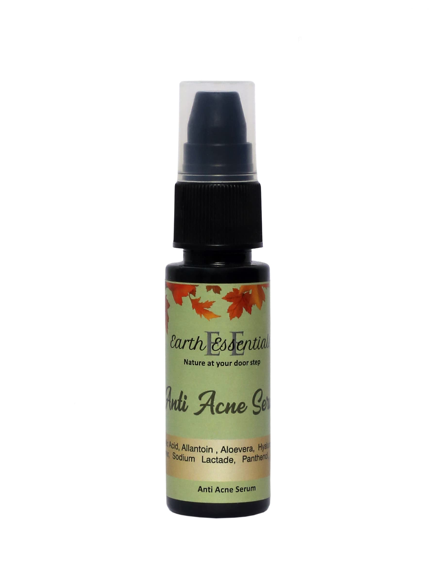 Earth Essentials Anti-Acne Face Serum with Allantoin & 2% Salicylic Acid - Acne Treatment for Oily & Sensitive Skin | Dermatologist-Tested Skincare for Men & Women | Daily Use for Clear, Healthy Complexion