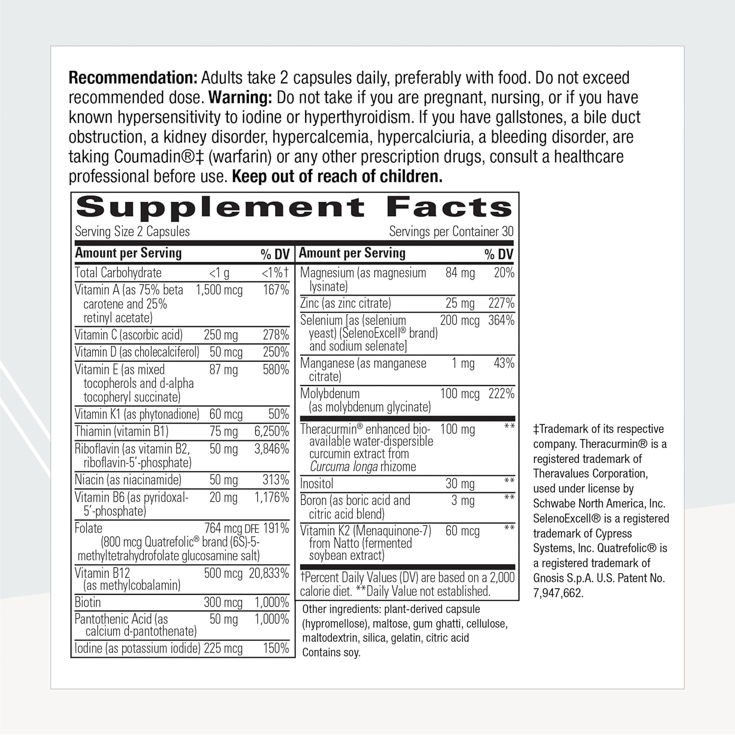 Integrative Therapeutics Clinical Nutrients HP - Premium Multivitamin Supplement for Immune Support & Energy Boost - Ideal for Daily Wellness & Active Lifestyle