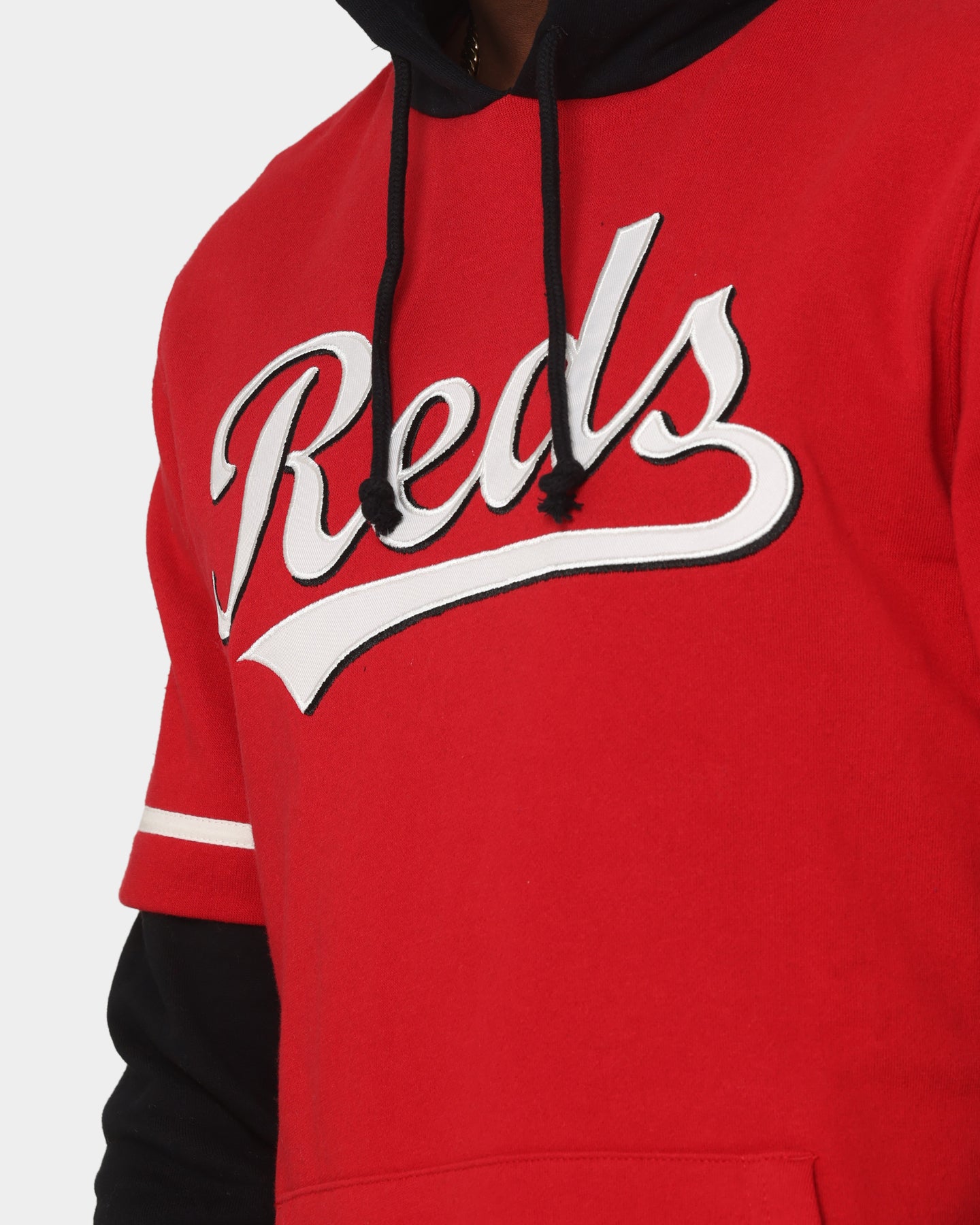 47 Brand Cincinnati Reds Shortstop Hoodie - Red | MLB Fan Apparel for Men & Women | Perfect for Game Day & Casual Wear