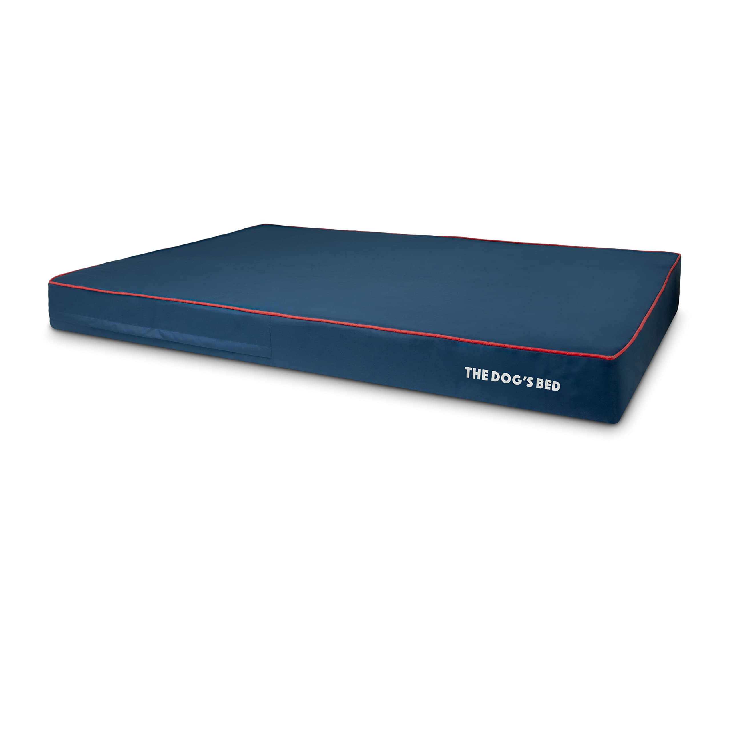 Orthopedic Memory Foam Dog Bed for Large Dogs - XXXL 64x44 Inches, Blue/Red, Pain Relief for Arthritis, Hip & Elbow Dysplasia - Post-Surgery Support with Waterproof Washable Cover - Ideal for Elderly Dogs & Pets with Joint Issues - Perfect for Living Room, Bedroom or Crate Use