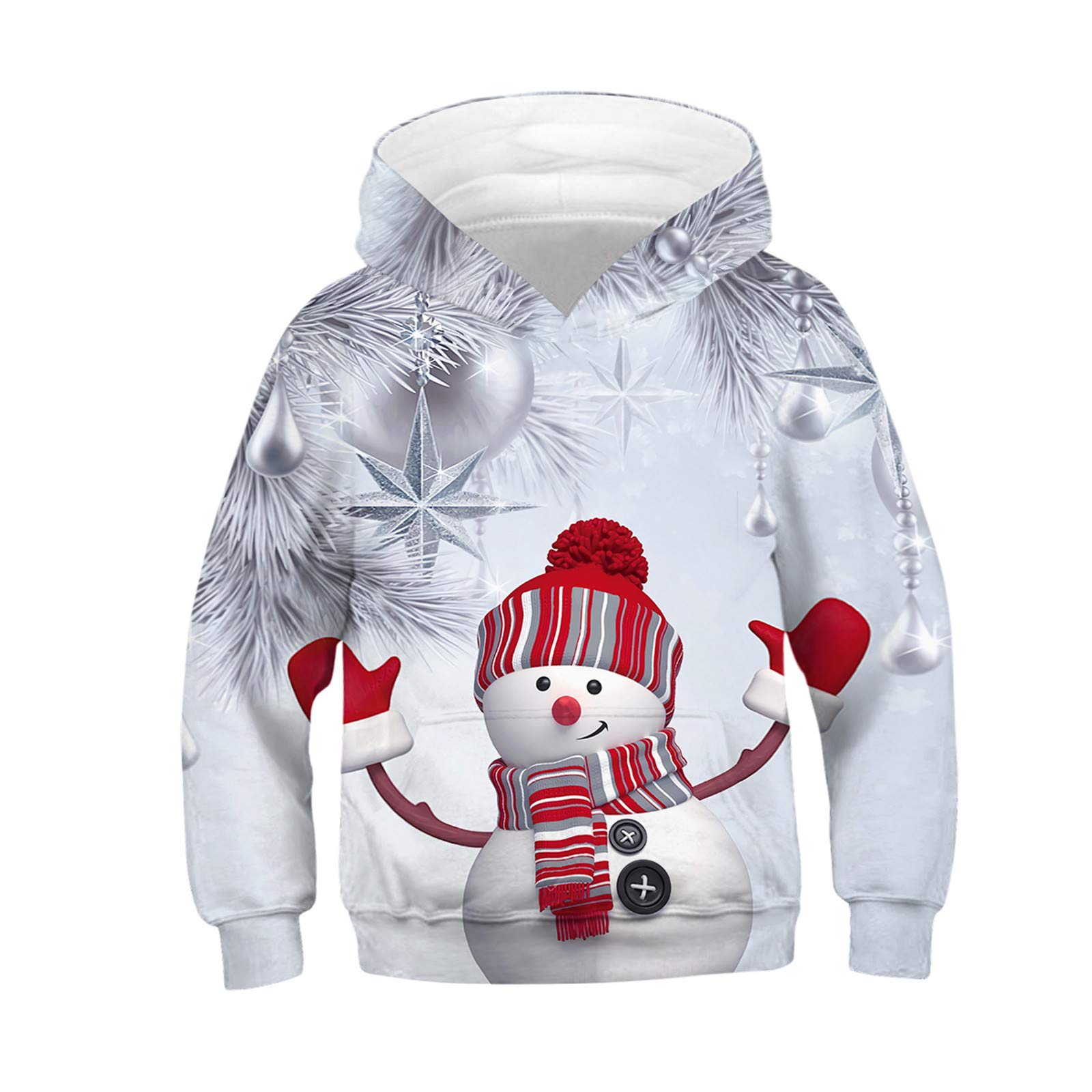 Youth Christmas Hoodie for Teens - Cozy Holiday Sweatshirt for Boys & Girls