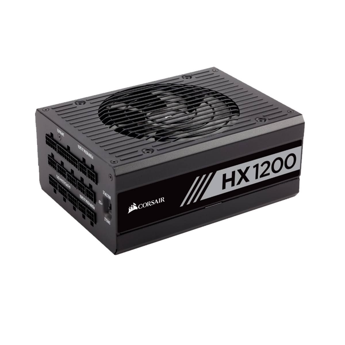 Corsair HX1200 1200W 80 Plus Platinum Certified Fully Modular Power Supply - High Performance PSU for Gaming PC, Workstation & Crypto Mining Rig