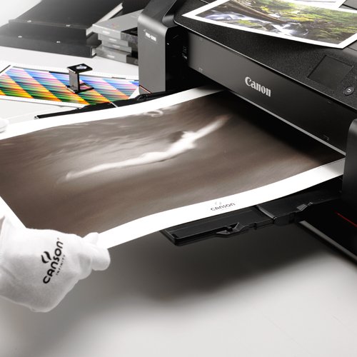 Canson Premium RC Photo Luster Paper - 25 Sheets A4 Size for Professional Photo Printing | Ideal for Inkjet Printers, Photo Albums & Home Decor