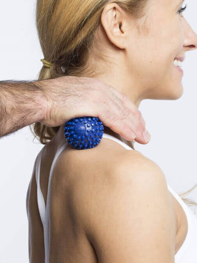 Dr. Cohen's Acuball Mini - Heatable Massage Ball for Muscle Relief & Pain Therapy - Perfect for Home, Office & Travel Use