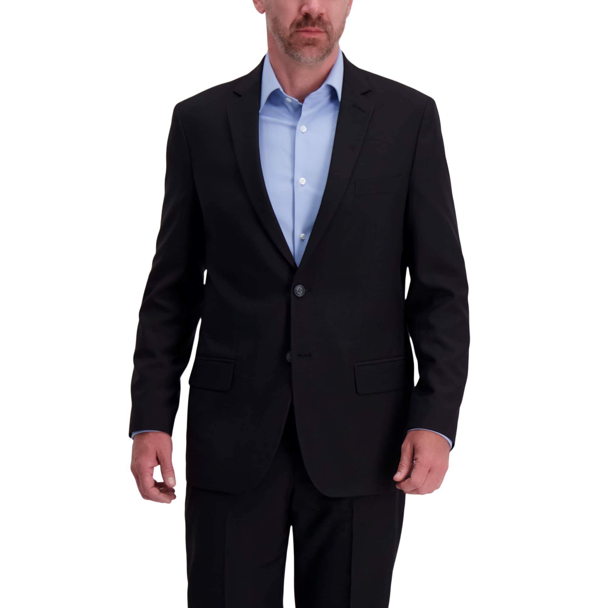 Haggar Men's Premium Stretch Classic Fit Suit Separates - Comfortable Dress Pants & Jackets for Business, Office & Formal Occasions | Big & Tall Sizes Available