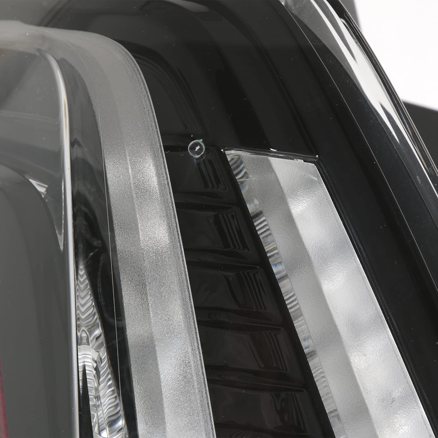 AKKON Full LED Tail Lights for 2017-2019 Cadillac XT5 - Euro Black OE Style Left Driver Side Assembly (Sport Package Compatible) | Perfect Upgrade for Night Driving & Enhanced Visibility