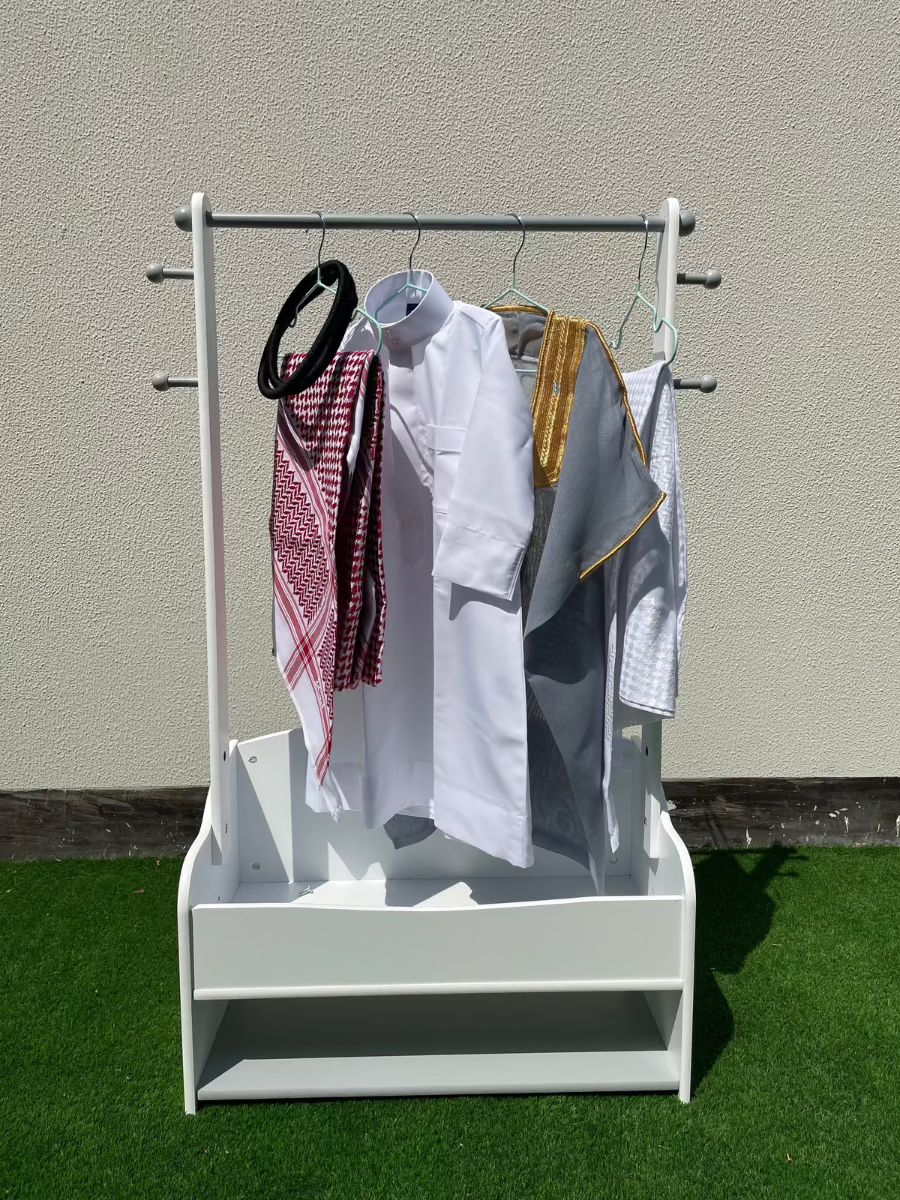 Prestige Baby Boy Thobe Gift Set | Grey Bisht (0-12 Months) | 5-Piece Outfit for Newborns & Infants | Perfect for Eid, Christening & Special Occasions