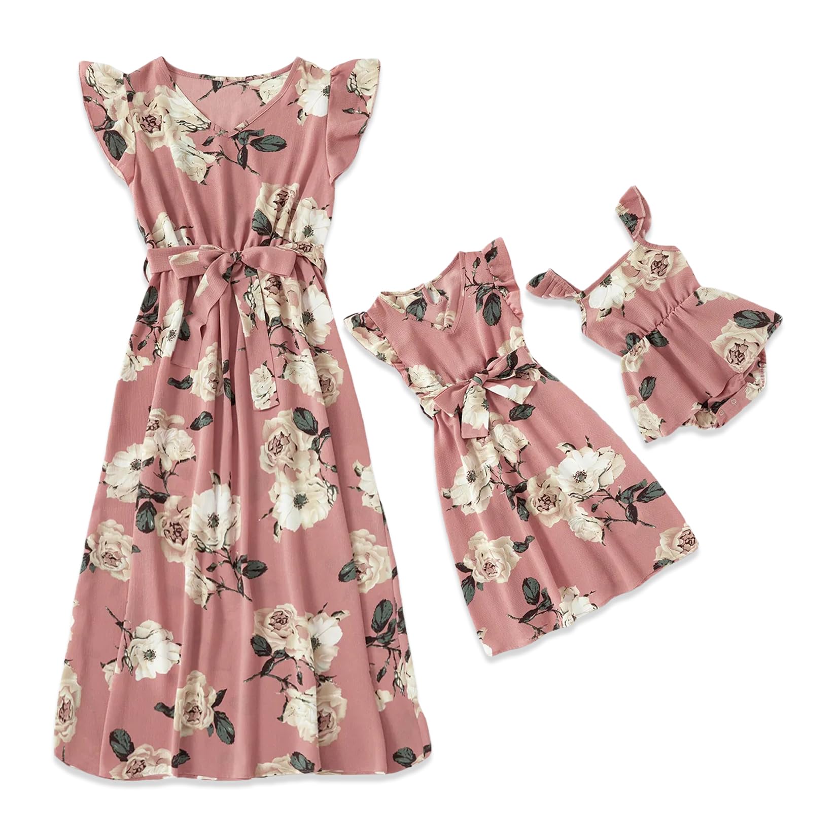 Stylish Mommy and Me Matching Dresses for Women & Girls | Family Outfits | Perfect for Holidays, Photos & Special Occasions