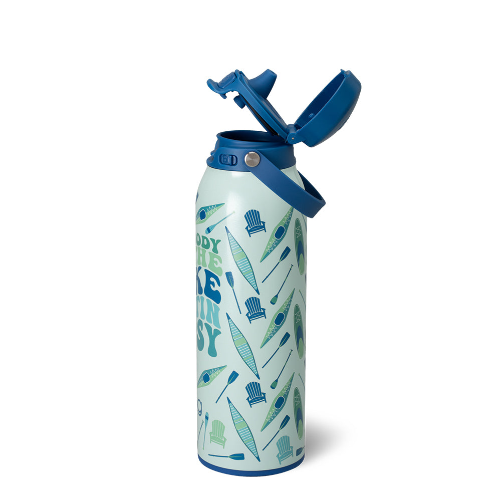 32oz EZ Fill Water Bottle for Outdoor Activities - Leak Proof, BPA Free, Durable for Hiking, Camping, and Beach Trips