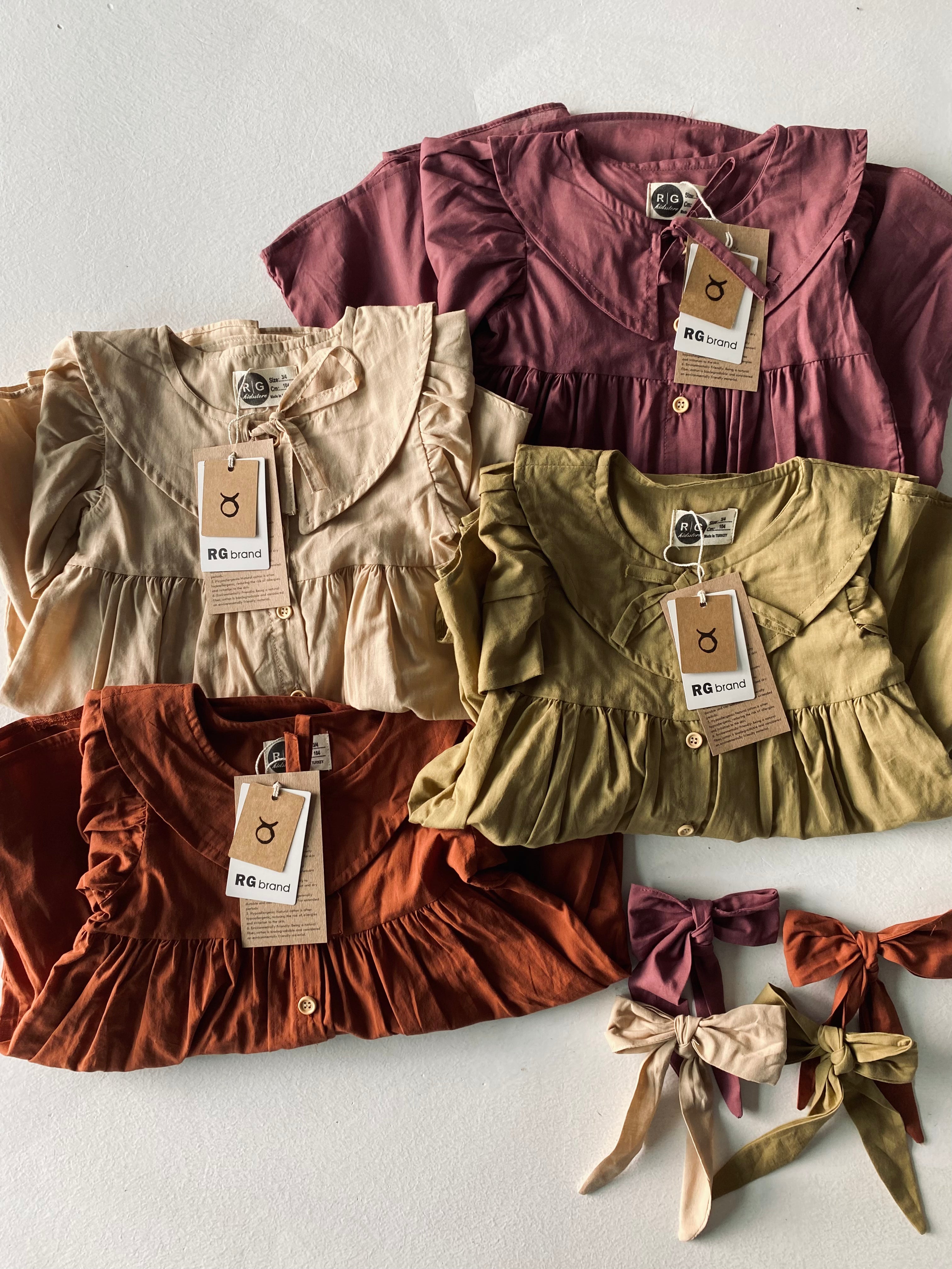 Girls' Linen Summer Dress - Lightweight & Breathable for Beach, Vacation & Outdoor Play