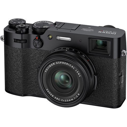 FUJIFILM X100V Digital Camera - 26.1MP APS-C Sensor, 4K Video, Hybrid Viewfinder (Black) - Perfect for Travel, Street Photography & Vlogging