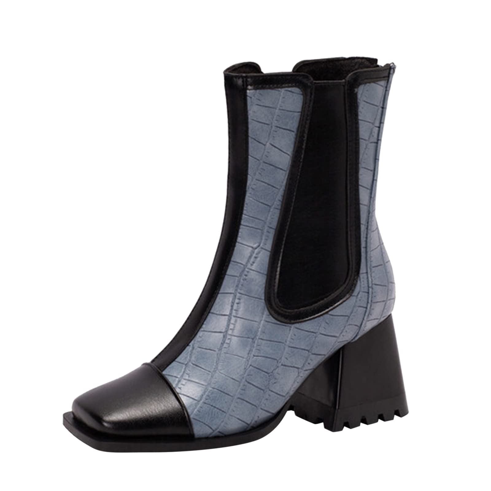 Best Women's Ankle Boots for Weightlifting - Pointed Toe Western Booties with Chunky High Heel | Perfect for Gym, Workouts & Cowgirl Fashion
