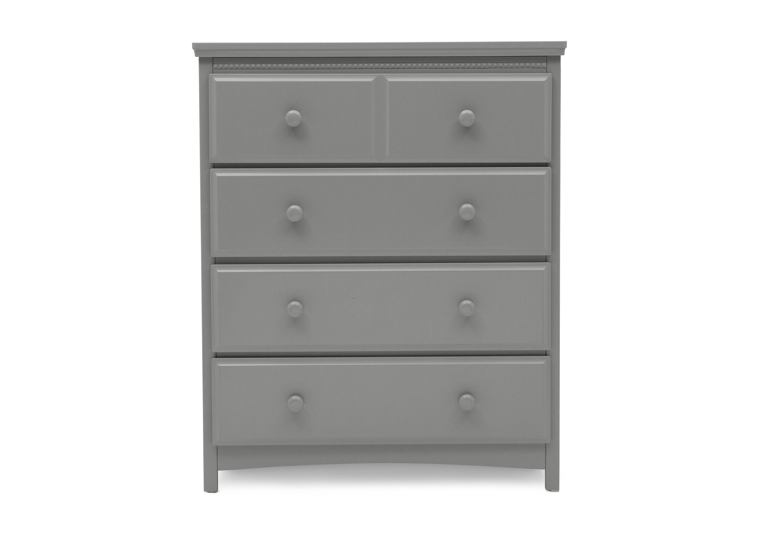 Emerson 4-Drawer Wooden Chest Dresser - Sturdy Bedroom Storage Furniture for Clothes, Blankets & Accessories | Perfect for Master Bedroom, Guest Room & Dorm Organization