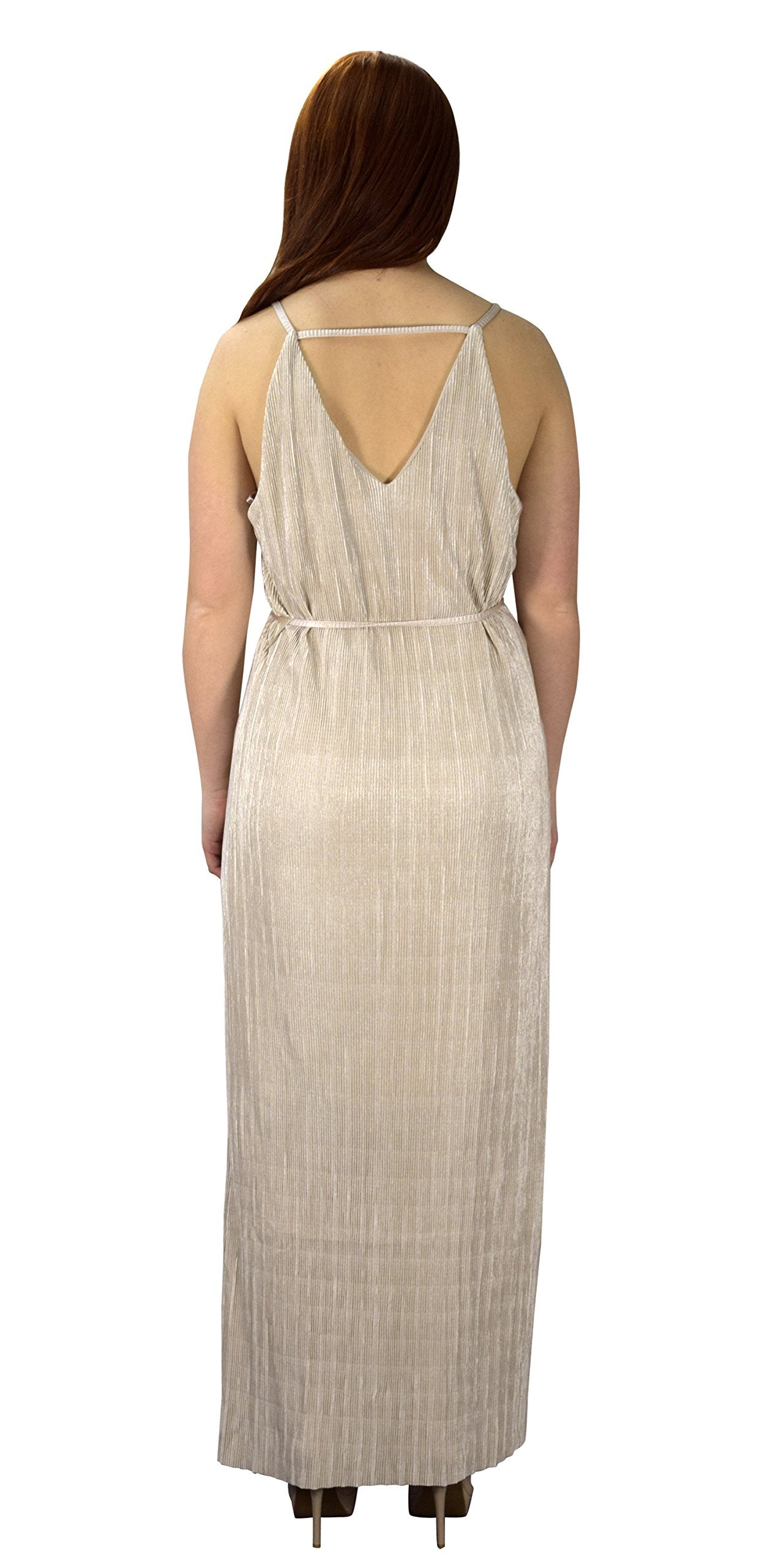 Vintage Elegant Boho Spaghetti Strap Maxi Dress - Flowy Summer Beach Dress for Women, Perfect for Vacations, Weddings & Boho Fashion