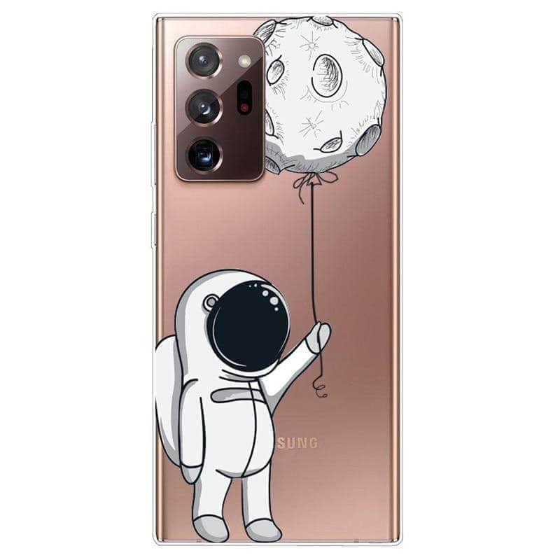 Samsung Galaxy Note 20 Ultra Clear TPU Silicone Case - Slim Protective Soft Cover with Anti-Scratch Technology - Perfect for Daily Use, Office & Travel Protection