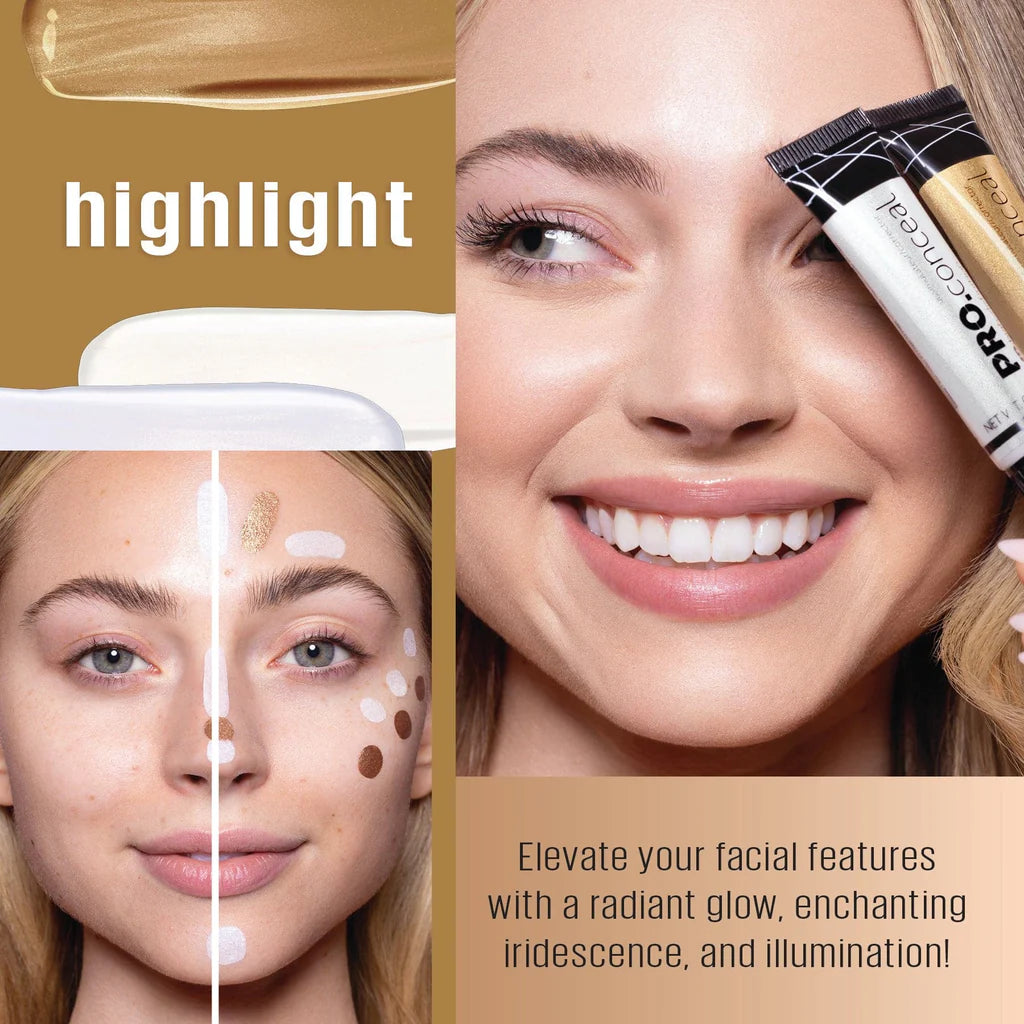 L.A. Girl HD Pro Concealer - Full Coverage Liquid Concealer for Dark Circles & Blemishes - Vegan & Cruelty-Free Makeup - Perfect for Everyday Wear & Professional Makeup Looks