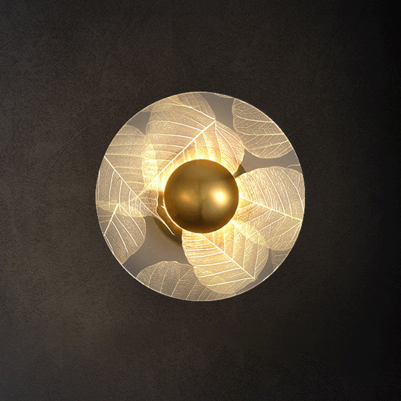 Bloom Petal Wall Lamp - Modern Floral LED Sconce Light for Bedroom, Living Room & Hallway - Elegant Home Decor Lighting for Indoor Spaces