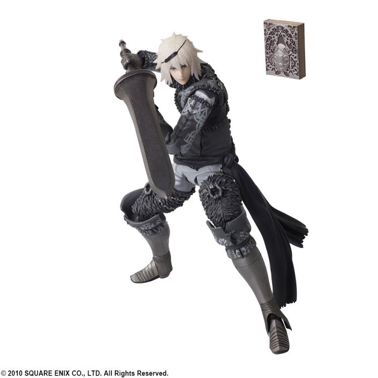 Bring Arts Nier Replicant Nier & Emil Action Figures Set of 2 - Collectible Anime Figures for Display & Gaming Enthusiasts - Perfect for Shelf Decor, Cosplay Props & Gift Giving