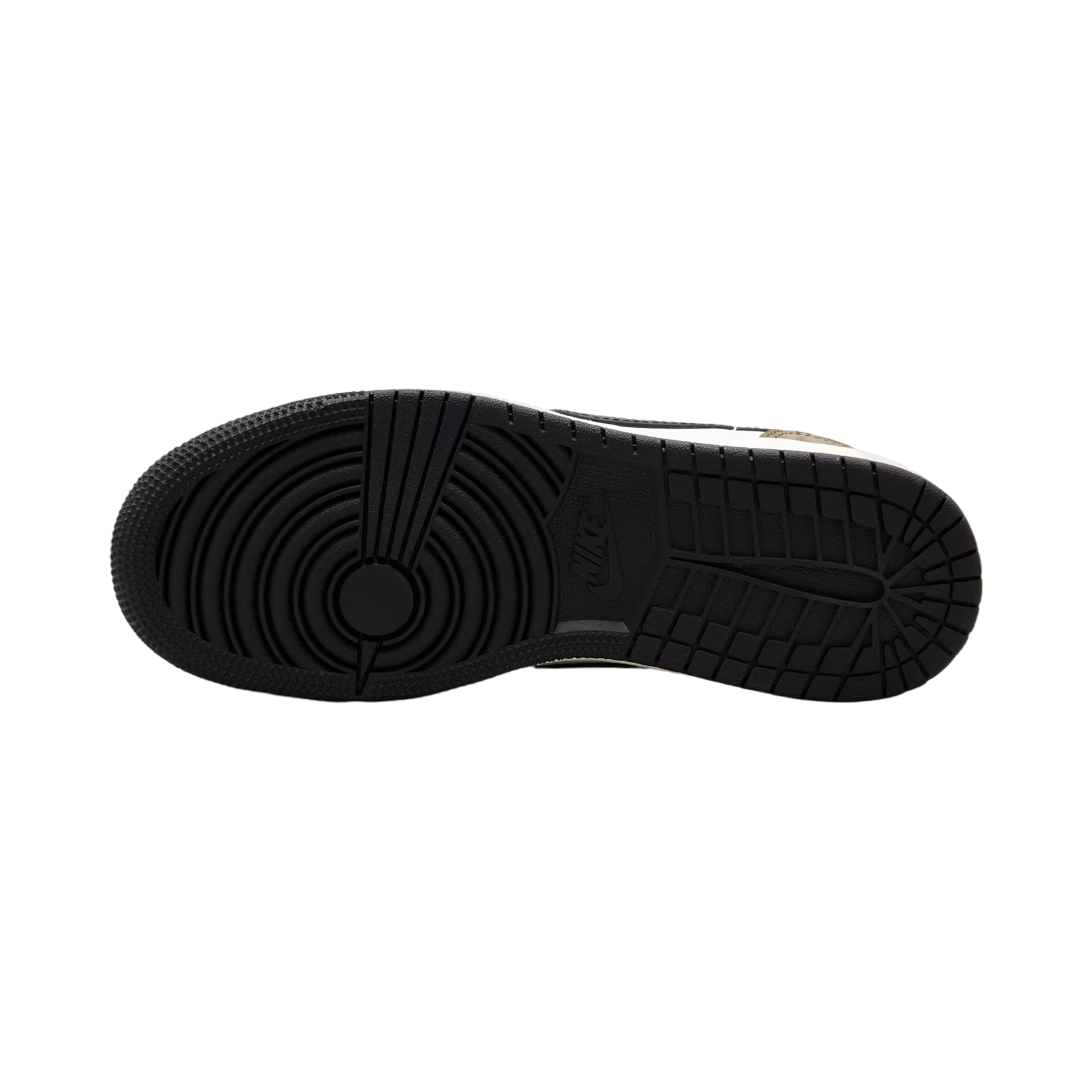 Air Jordan 1 Low GS OG Mocha Sail Black Sneakers for Girls - Casual & Basketball Shoes for School, Sports & Streetwear Fashion