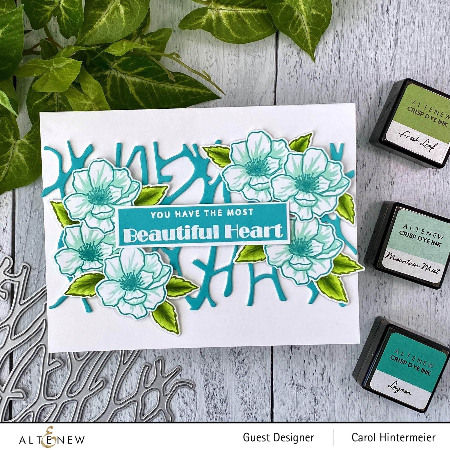 Mini Delight: Winsome Bloom Stamp & Die Set for Card Making, Scrapbooking & DIY Crafts - Perfect for Handmade Greeting Cards, Journals & Paper Projects