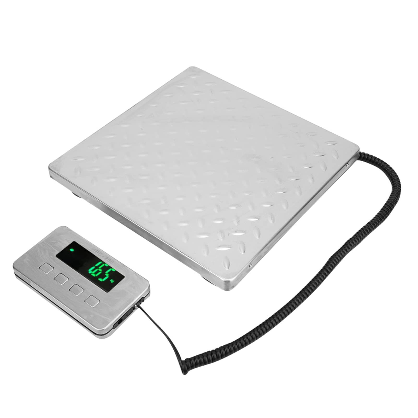 200kg/0.05g Digital Luggage Scale with Stainless Steel Hook - High Precision Portable Electronic Baggage Weighing Scale for Travel, Shipping & Airline Check-in