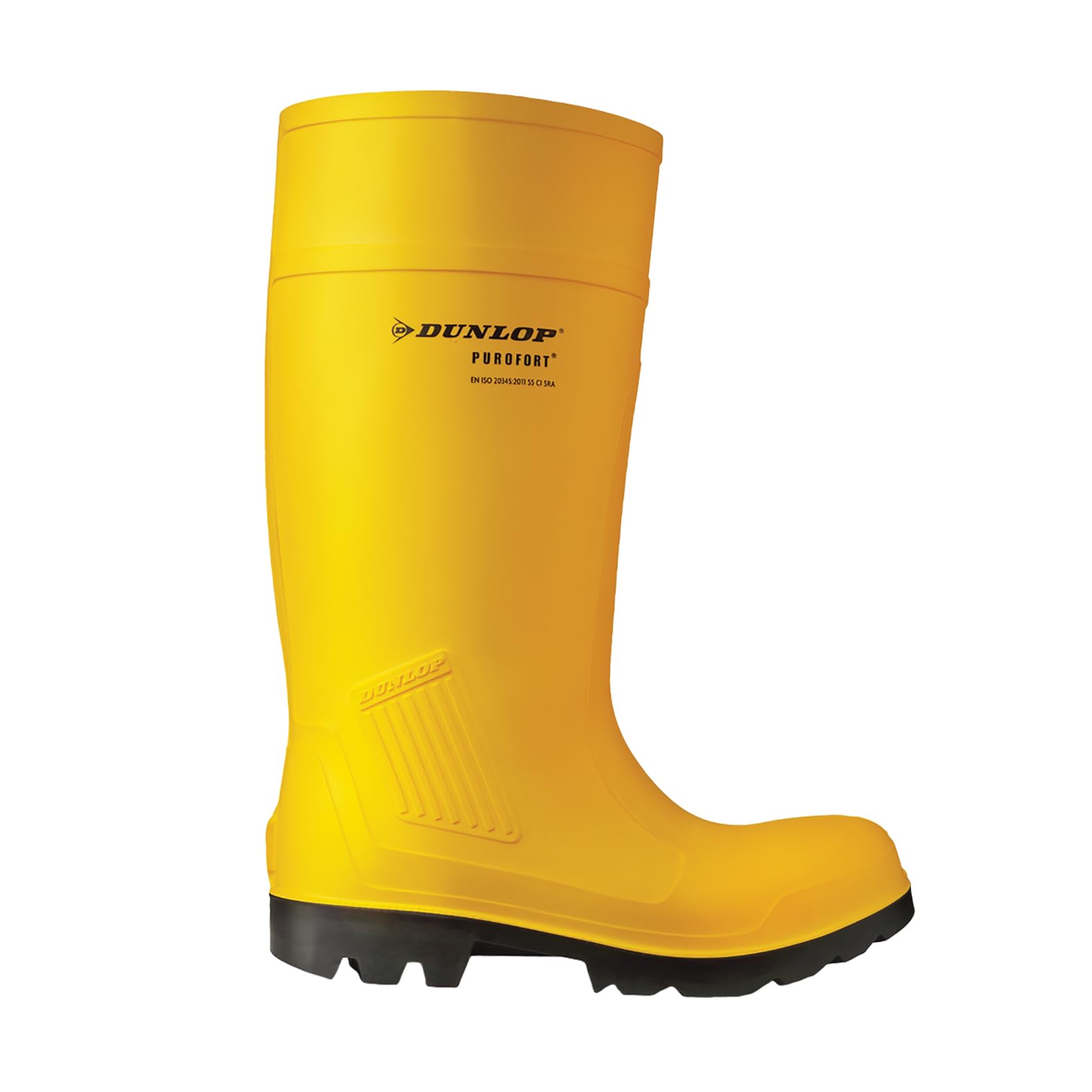 Dunlop C462241 Purofort Full Safety Standard Men's Work Boots - Waterproof Safety Wellingtons for Construction, Farming & Outdoor Work