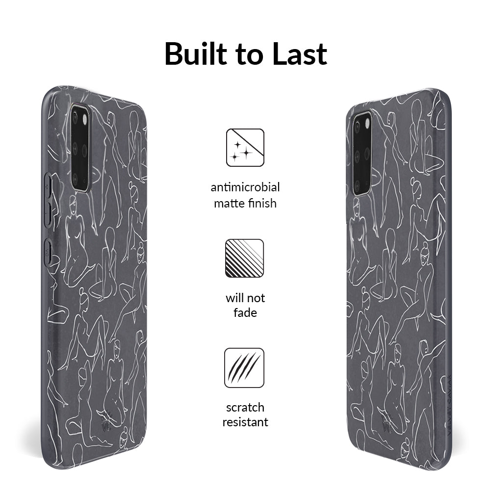 Stylish Samsung Phone Case with Smoke Design - Durable & Protective Cover for Galaxy Series - Perfect for Everyday Use, Travel & Work