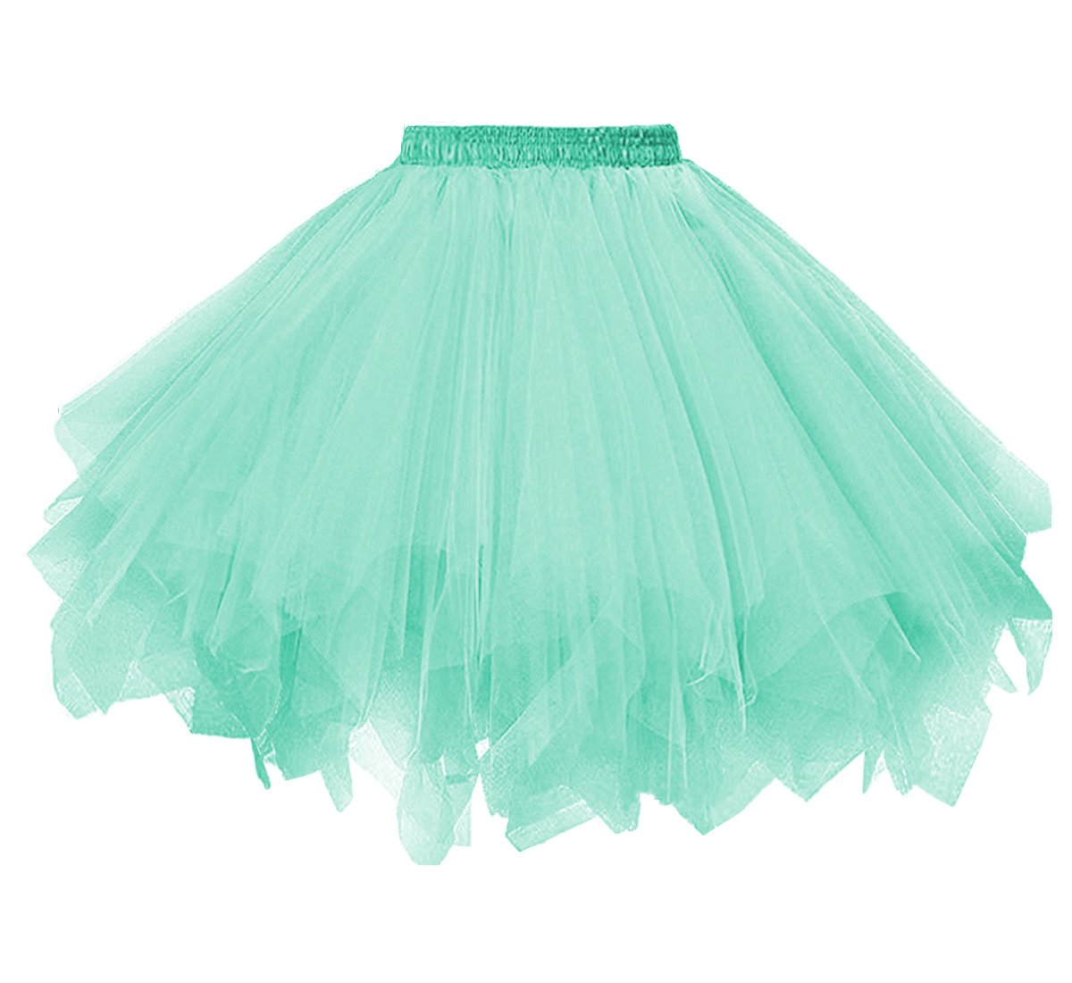 Vintage 1950s Short Tulle Petticoat - Ballet Bubble Tutu Skirt for Women | Retro Swing Dance, Cosplay & Wedding Underdress