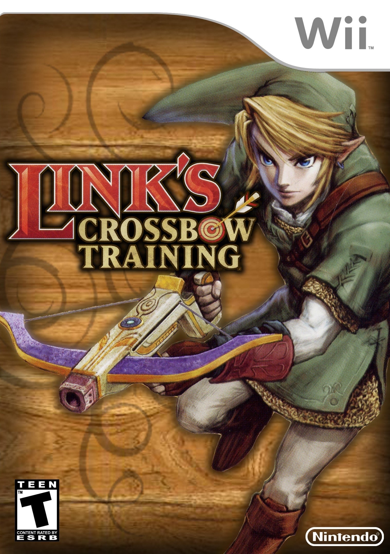 Link's Crossbow Training Game - Nintendo Wii Archery Adventure for Kids & Adults - Perfect for Family Game Nights & Outdoor Hunting Simulation