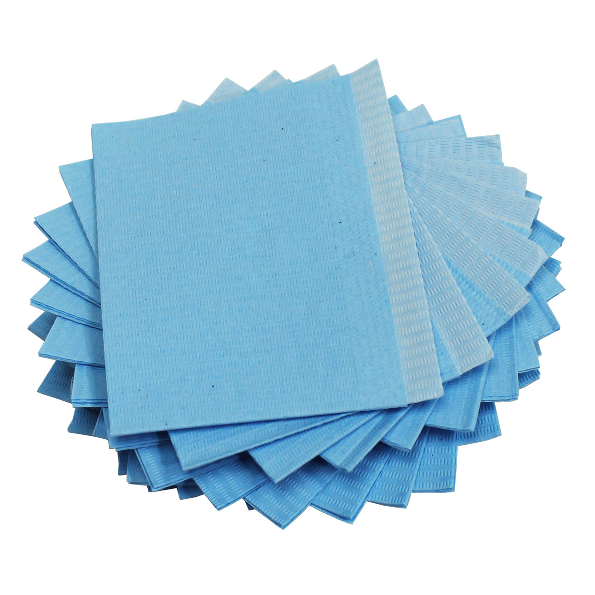 Premium Blue Lap Cloths - Soft & Absorbent Napkins for Dining, Picnics & Outdoor Activities - Washable & Reusable Table Linens