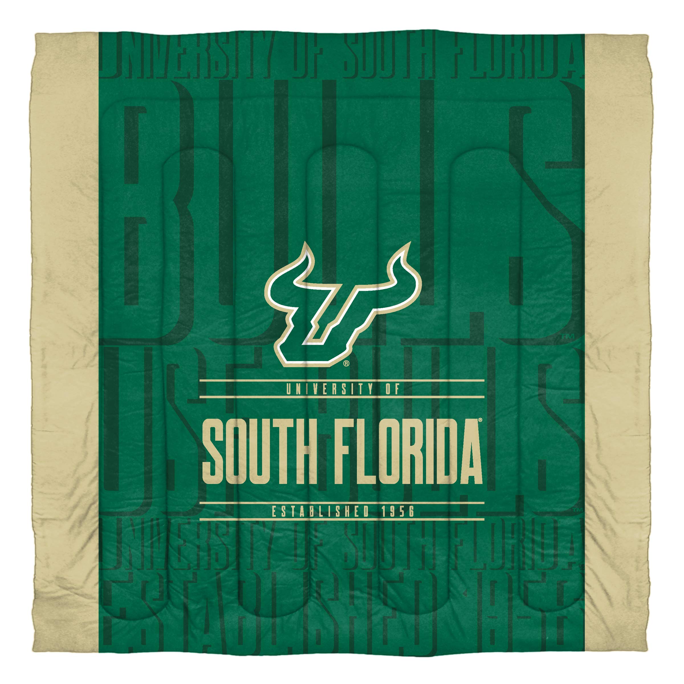 NCAA Unisex Comforter and Sham Set - College Team Bedding for Dorms, Home Decor & Sports Fan Gifts