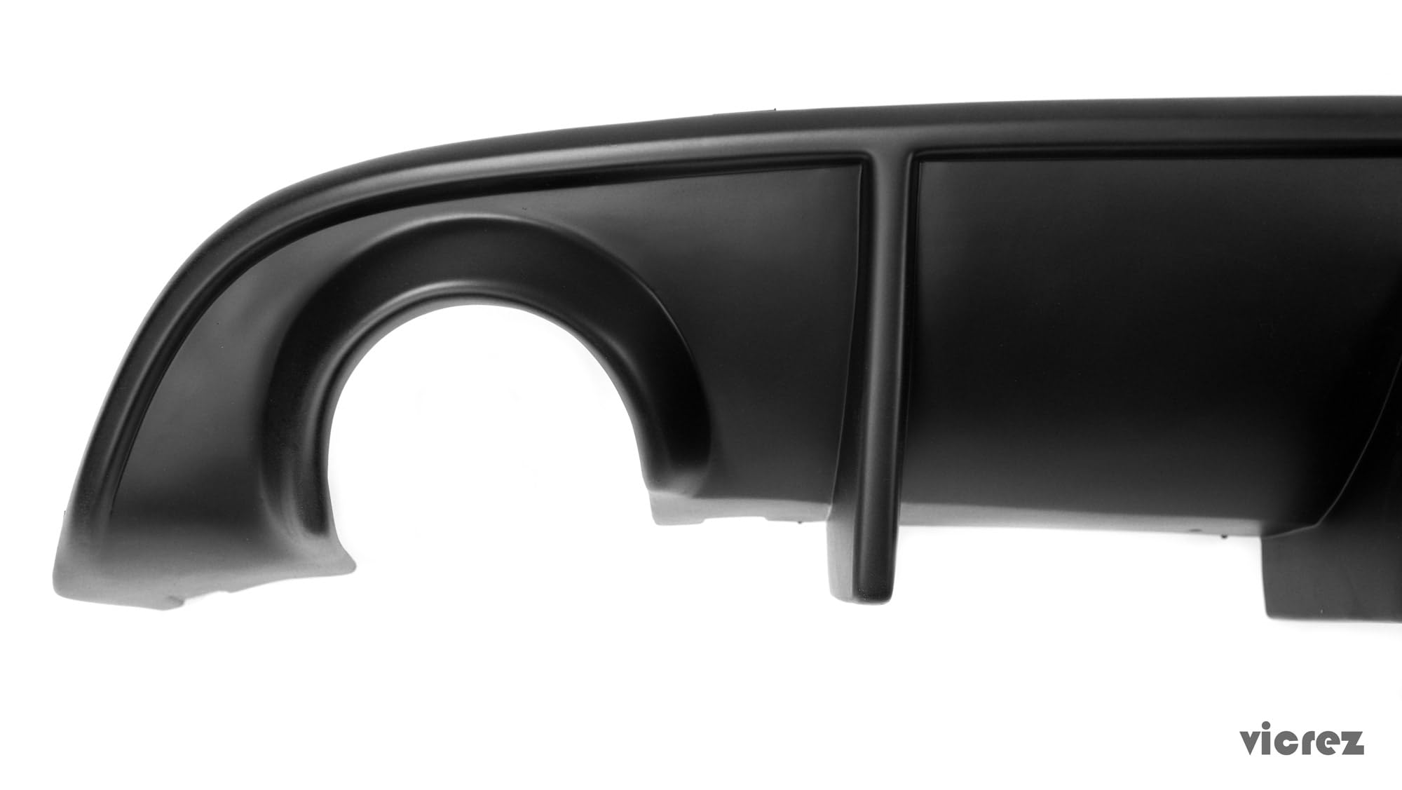 Vicrez V3R Style Rear Diffuser vz101705 - Compatible with Dodge Charger R/T, SRT 392, Hellcat (2015-2022) | High-Performance Replacement Diffuser for Enhanced Aerodynamics & Aggressive Styling | Perfect for Car Enthusiasts & Racing Enthusiasts