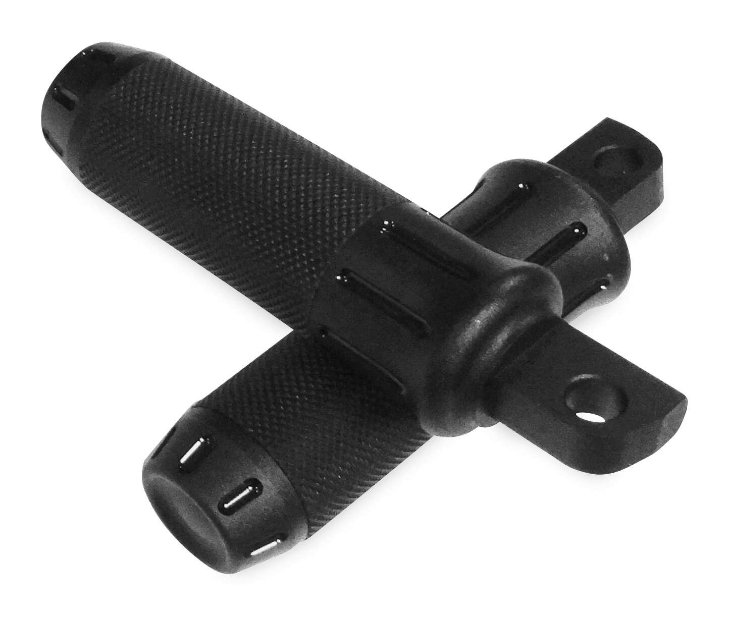 Biker's Choice Black Shot Peen Footpegs 354133 - Durable Motorcycle Foot Pegs for Harley, Cruiser & Chopper Bikes - Perfect for Long Rides & Custom Builds