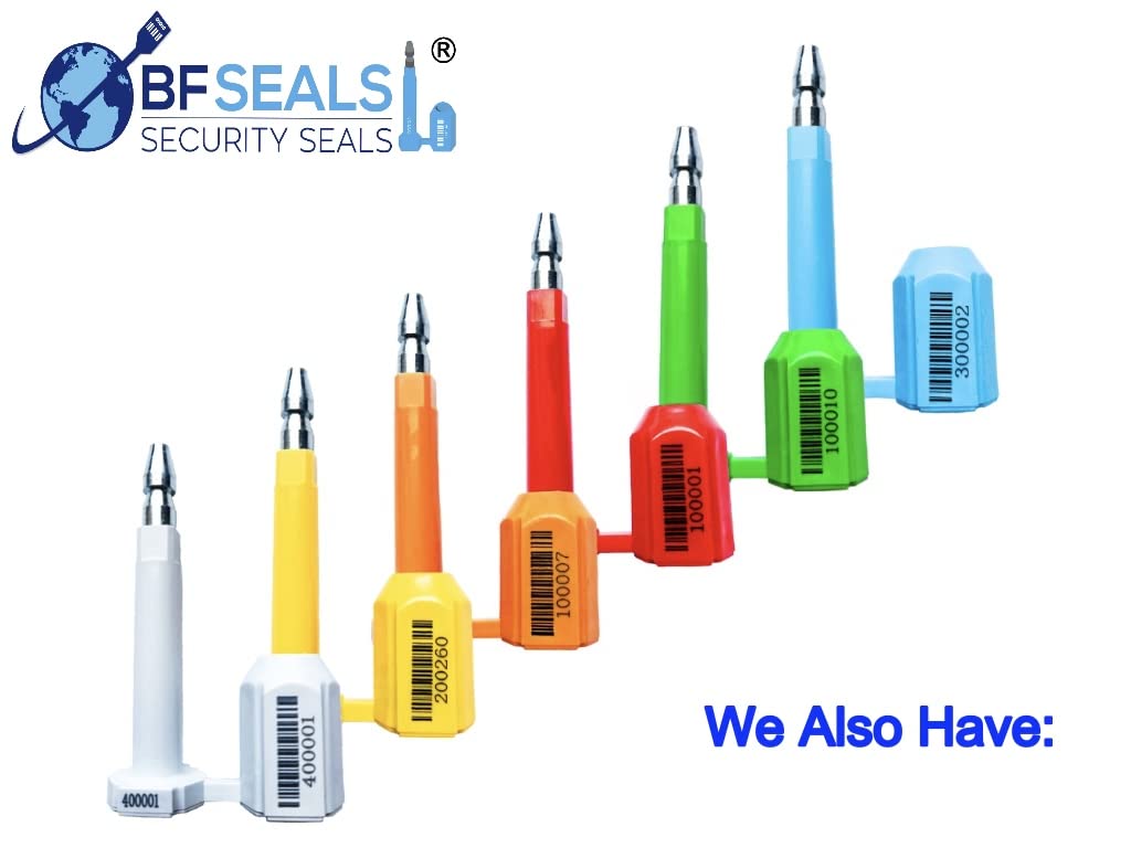 Heavy Duty Cargo Door Lock Bar - 5-Piece Steel Shipping Container Lock for Semi Trailer Trucks | Model BF-10BA18 with Numbered Barcode | Secure Barrier for Logistics & Transport | Fast USA Shipping