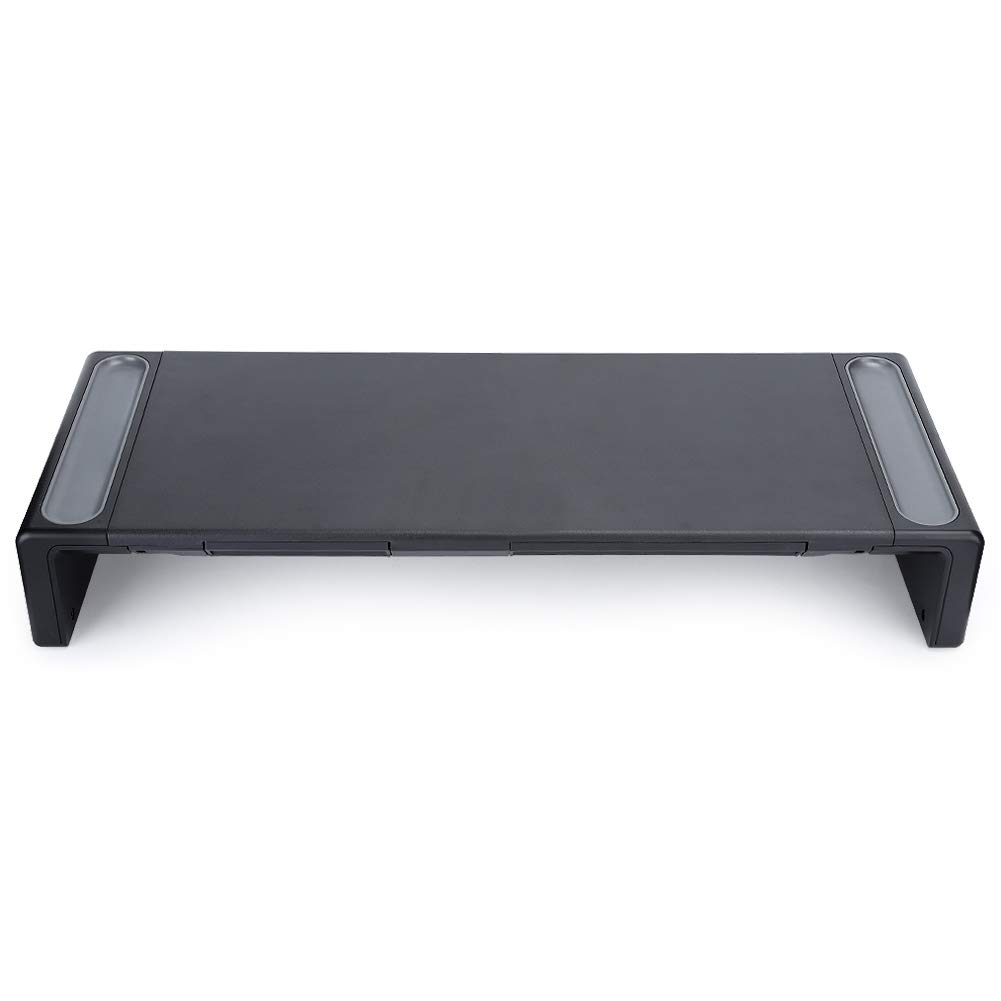 Ergonomic Notebook Stand & Monitor Riser - Adjustable Height Laptop Stand for Desk, PC, MacBook, Phone - Perfect for Home Office, Gaming & Workspace Organization