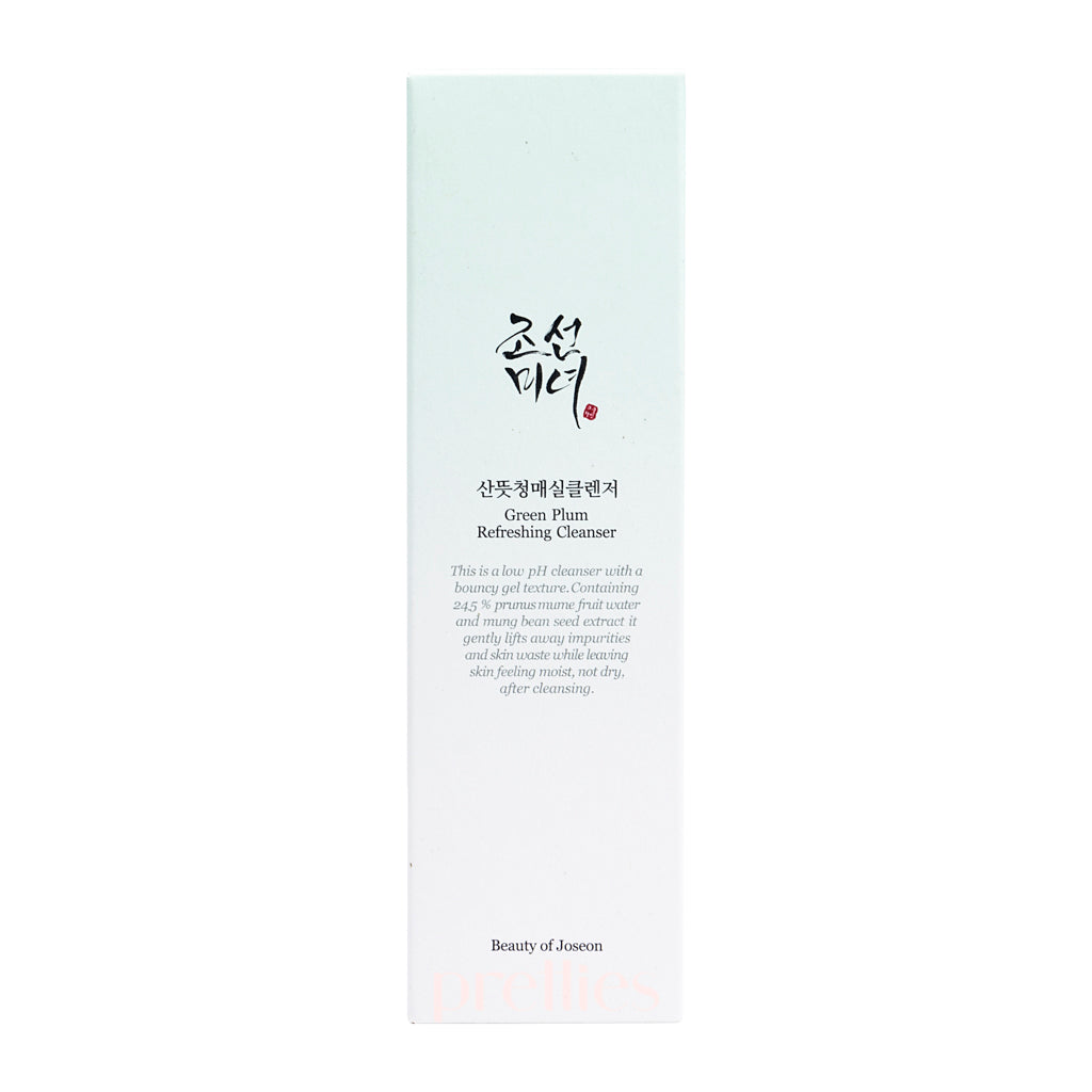 Beauty of Joseon Green Plum Refreshing Cleanser 100ml - Korean Skincare for Oily & Combination Skin - Perfect for Morning Routine & Deep Cleansing
