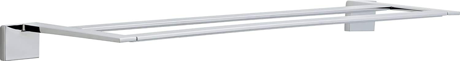 Delta Faucet 77725 Vero 24-Inch Double Towel Bar in Polished Chrome - Perfect for Bathroom & Kitchen Towel Organization