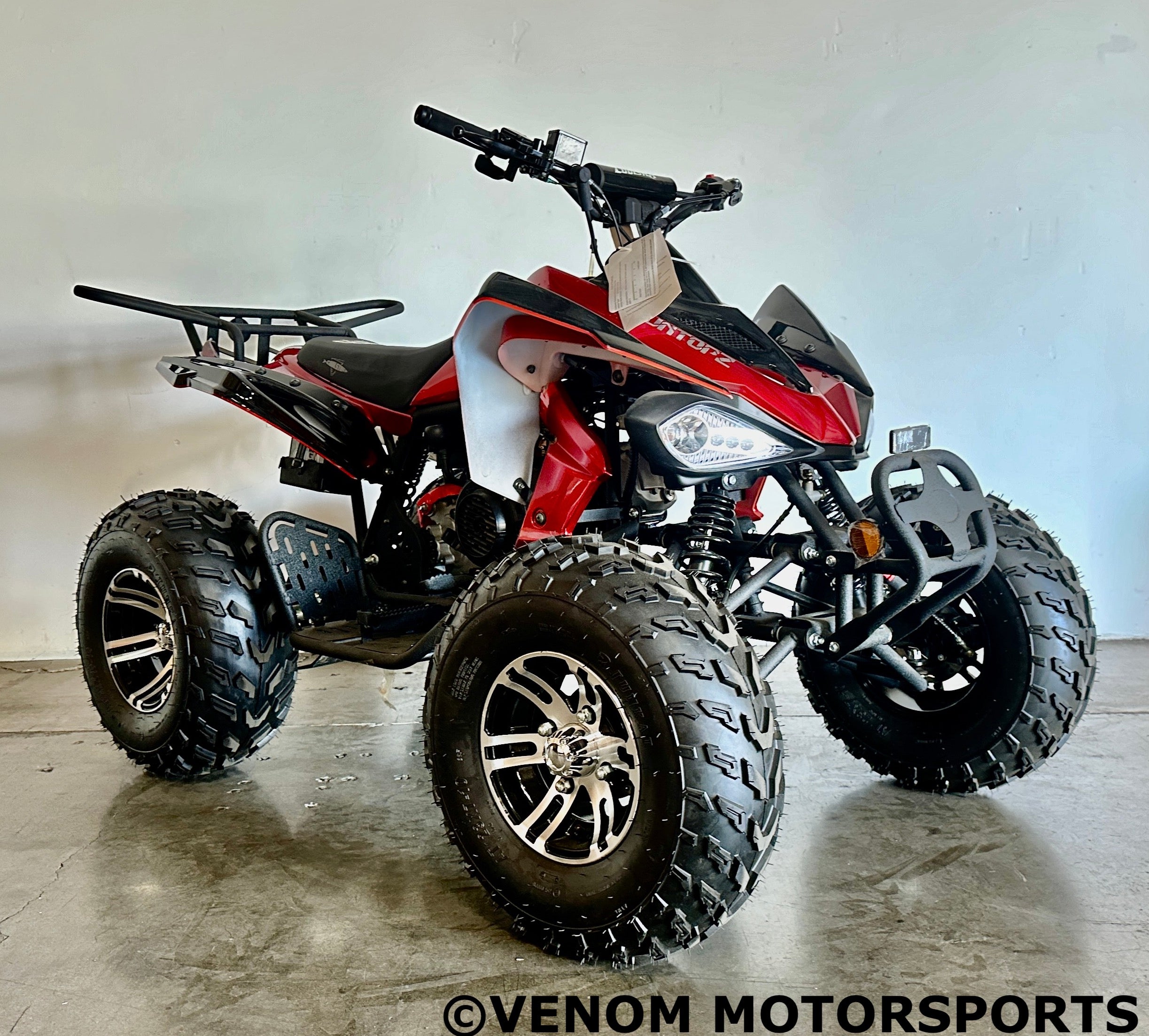 Viper 200cc Full Size Adult ATV Quad Bike with Automatic Transmission & Reverse - Perfect for Off-Road Trails, Farm Work, and Recreational Riding