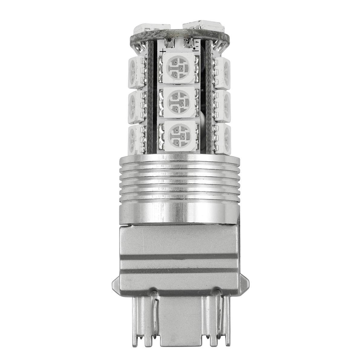 Norman Lamps LED-3157-RED 12V 2W 200 Lumens - Bright Red LED Bulb Replacement for 3157 - Perfect for Car Tail Lights, Turn Signals & Landscape Lighting
