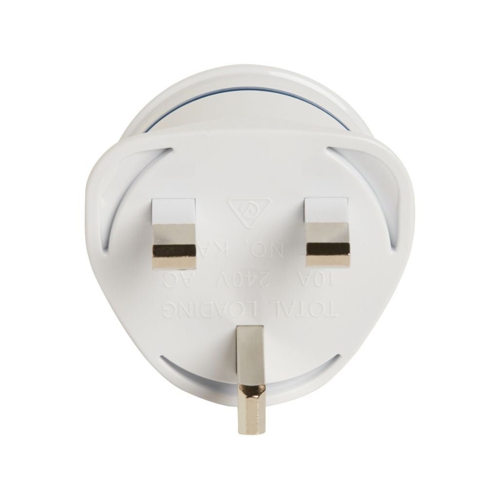 Korjo UK Travel Adapter KAUK - Universal Power Plug Converter for UK, Europe, Asia - Perfect for Business Trips, Vacations & International Travel