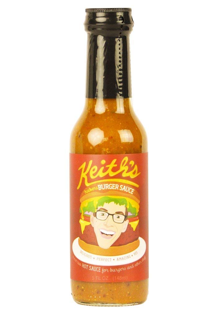 Heatonist Keith's Chicken Sauce Hot Sauce Duo - Natural Ingredients, Tangy & Fiery Flavors, 5 fl oz Bottles (2-Pack) - Perfect for Wings, Tacos, and Grilled Meats