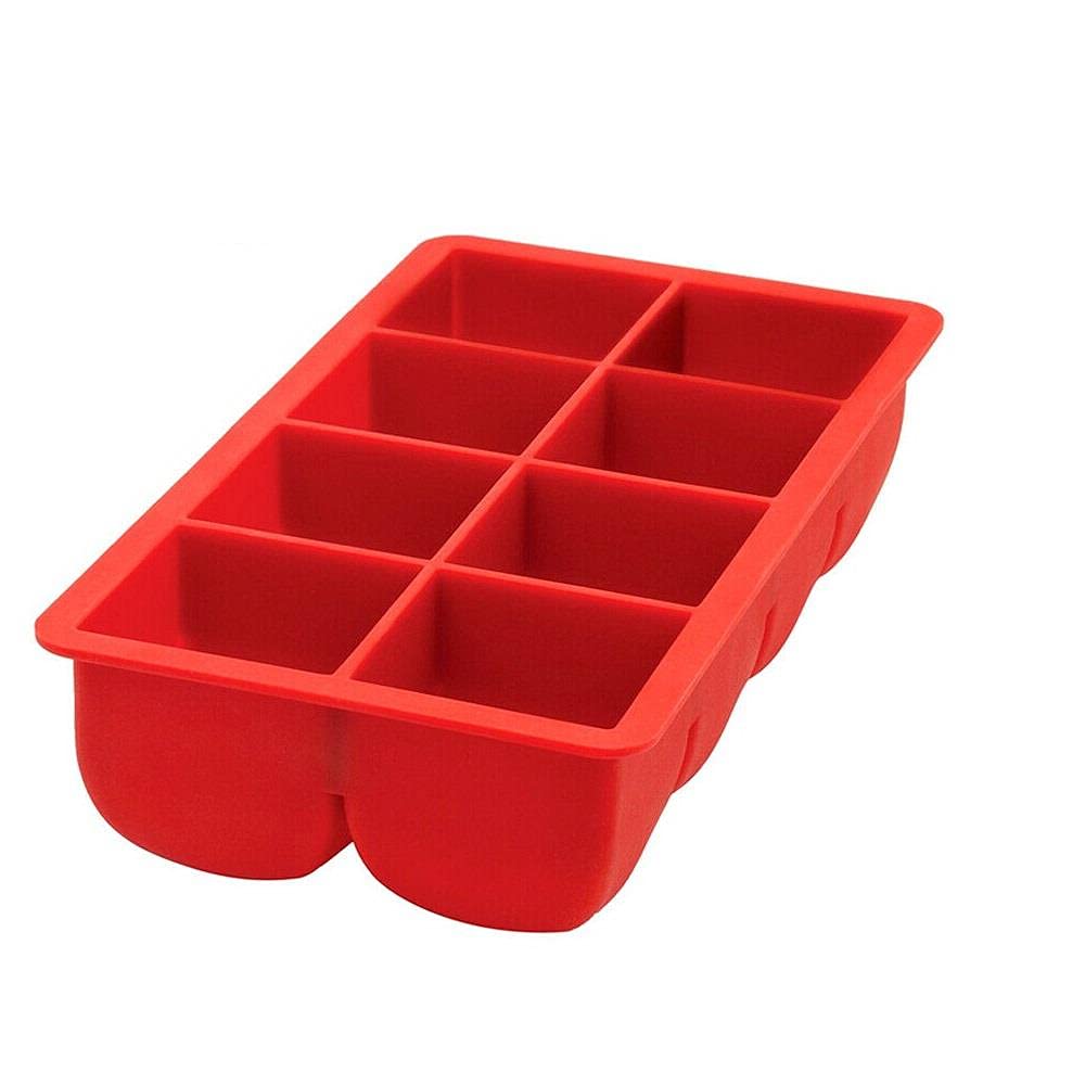 AWED Big Block Silicone Ice Cube Tray - Large 2