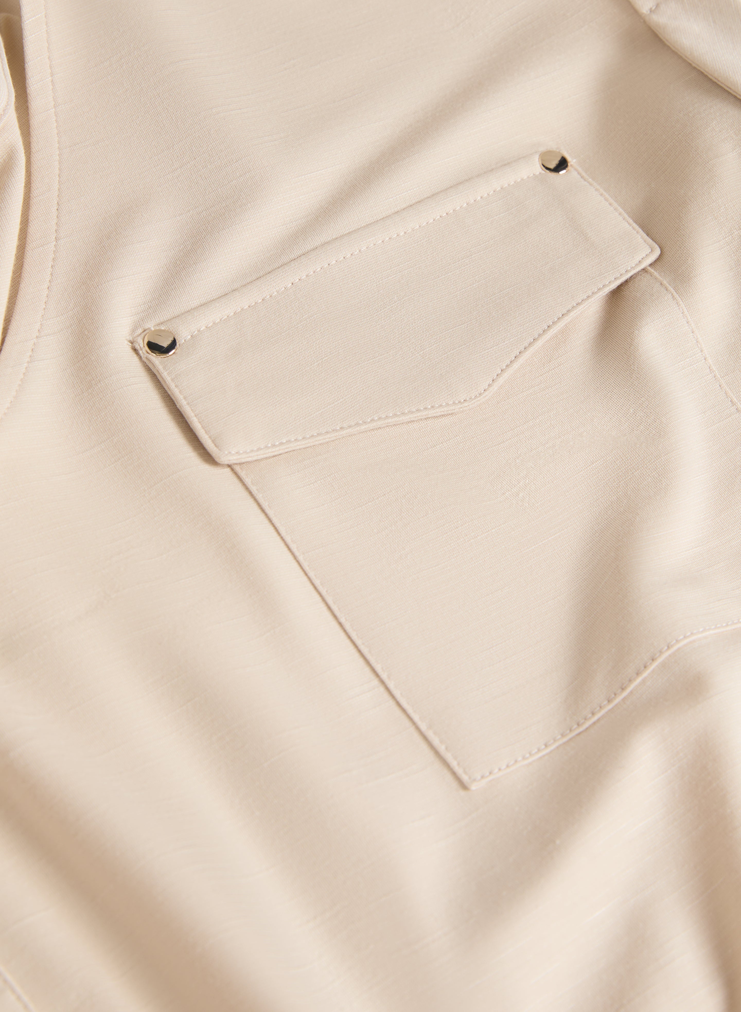 Women's Cap Sleeve Utility T-Shirt - Comfortable Casual Basic Tee for Everyday Wear | Perfect for Work, Weekend & Layering