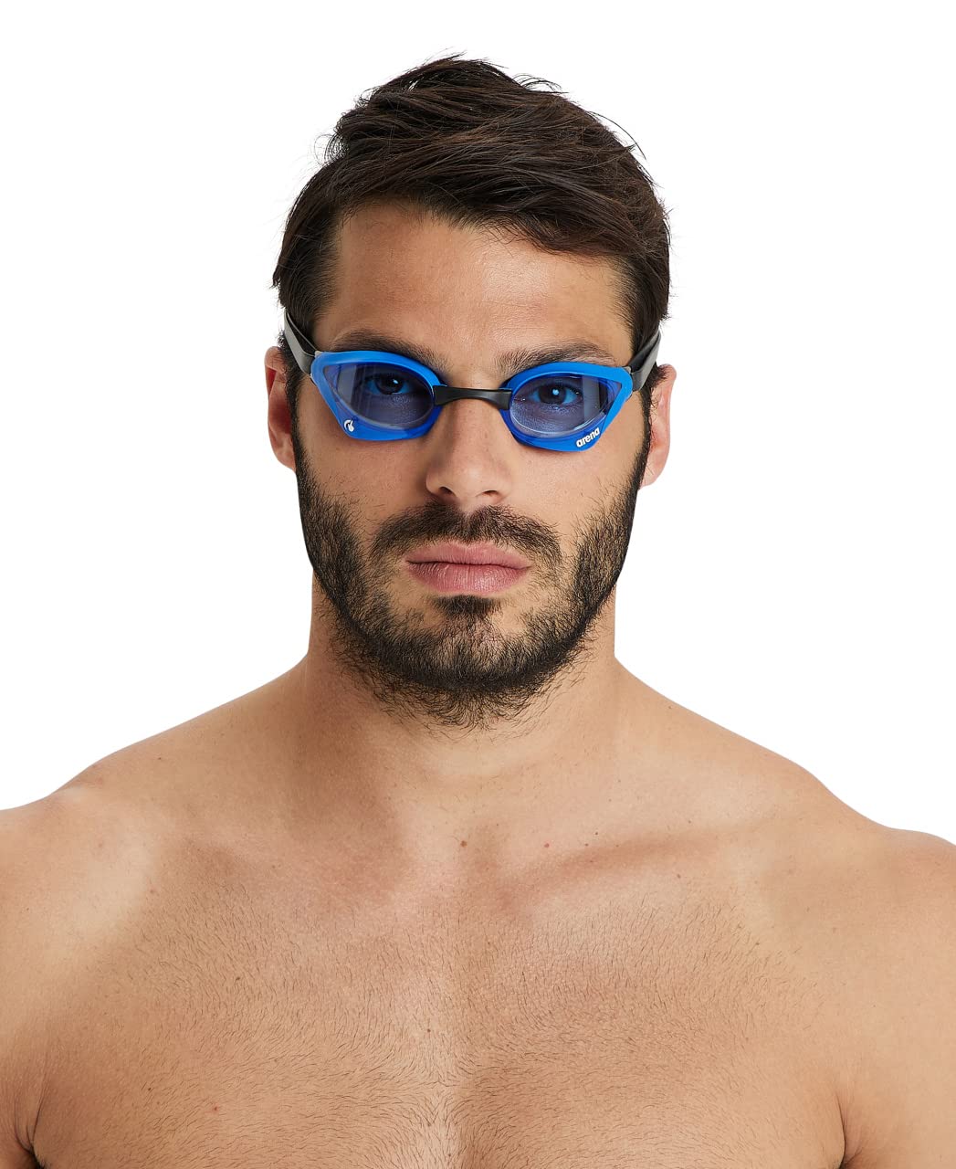 ARENA Unisex Cobra Core Swipe Anti-Fog Racing Swim Goggles - Polycarbonate Mirror/Non-Mirror Lens for Men & Women - Perfect for Competitive Swimming, Triathlons & Lap Training