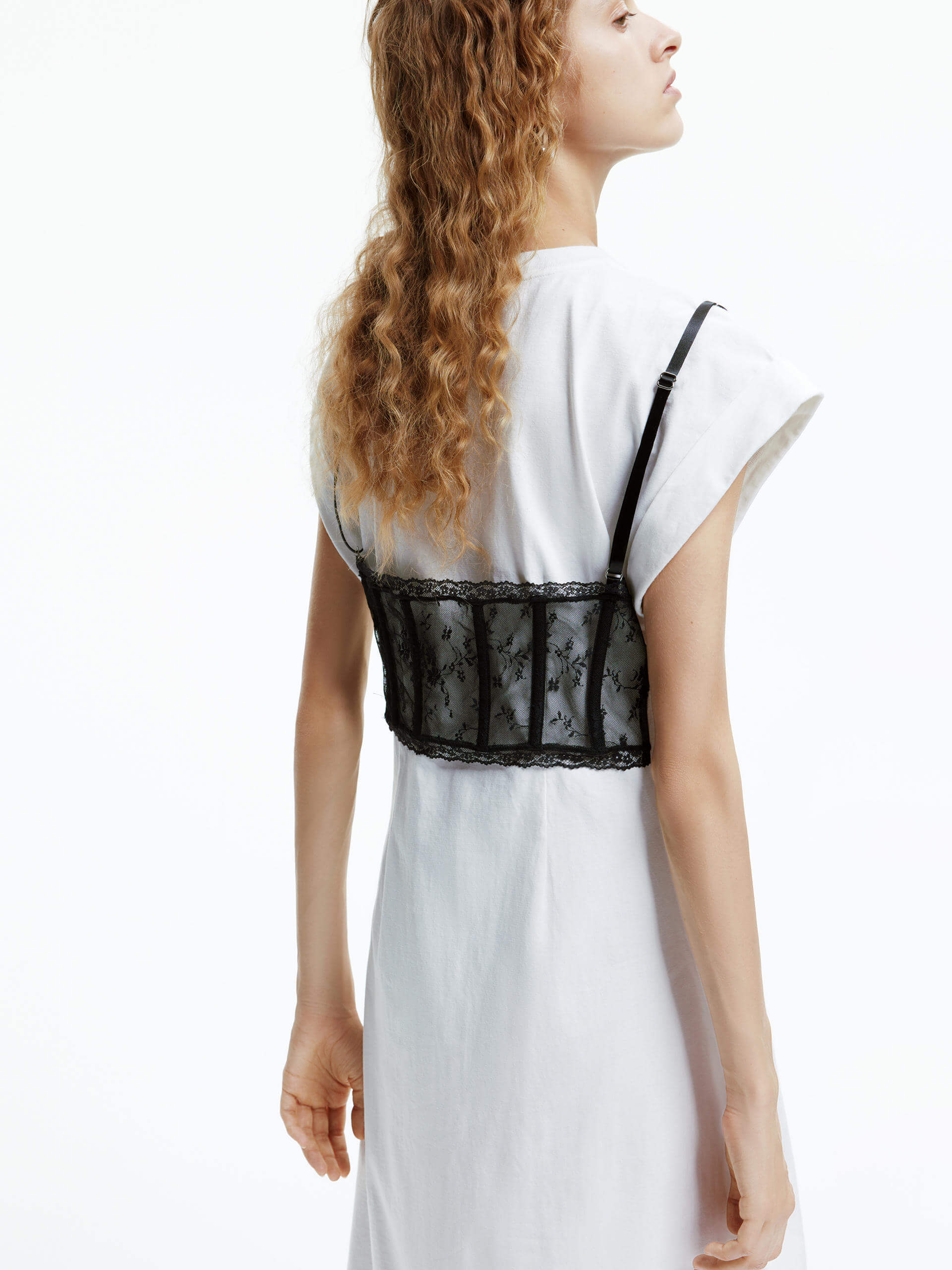 Elegant Lace Detail Midi Dress for Women - Floral Embroidery A-Line Summer Party Dress - Perfect for Weddings, Cocktail Parties & Date Nights