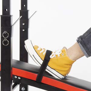 Adjustable Weight Bench for Full Body Workout - Olympic Folding Barbell Rack Stand with Anti-Slip Design | Space-Saving & Multifunctional Home Gym Equipment for Strength Training & Fitness