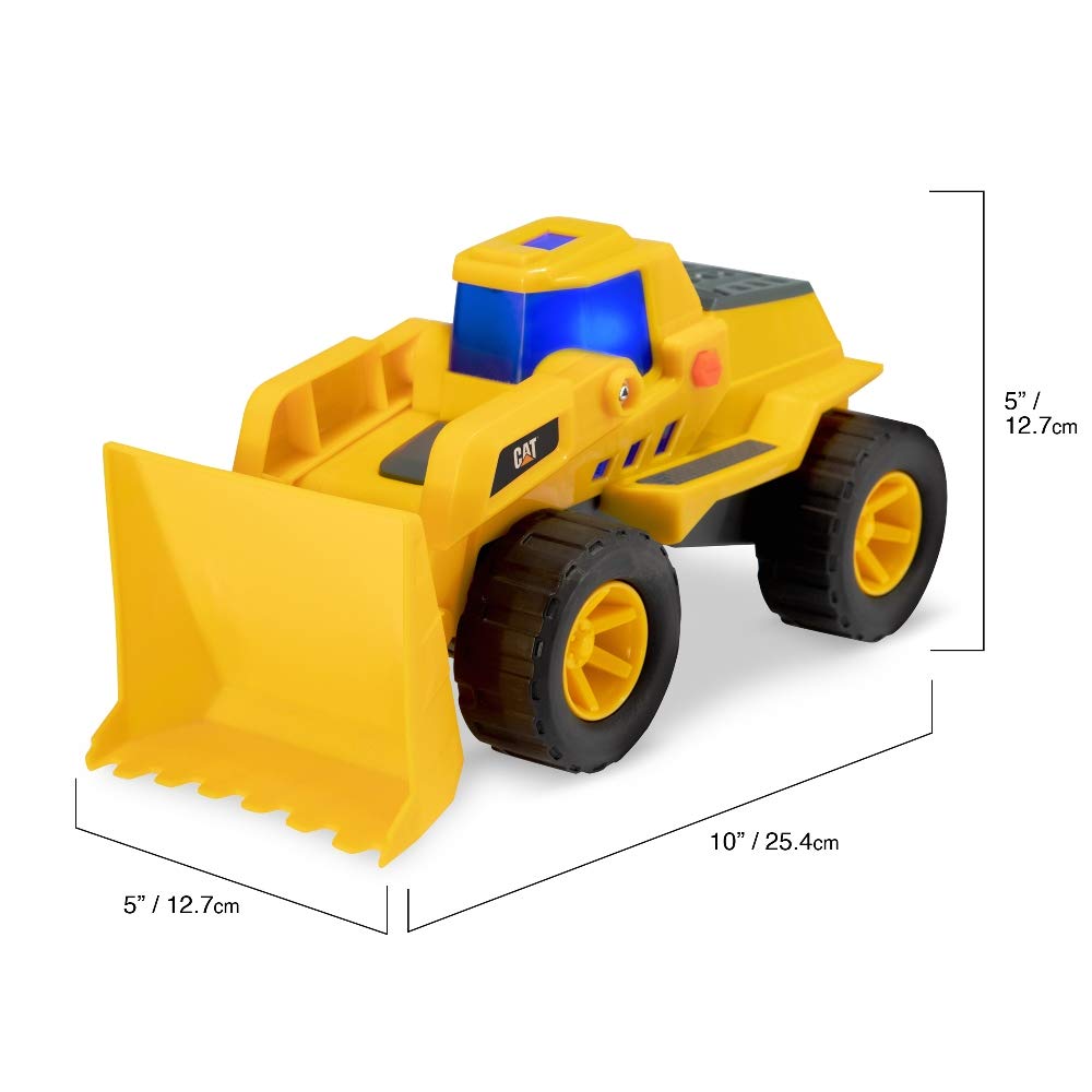 CAT Construction Future Force Wheel Loader Toy with Lights & Sounds - Educational Building Vehicle for Kids Ages 3+ | Pretend Play, Sandbox Fun & STEM Learning