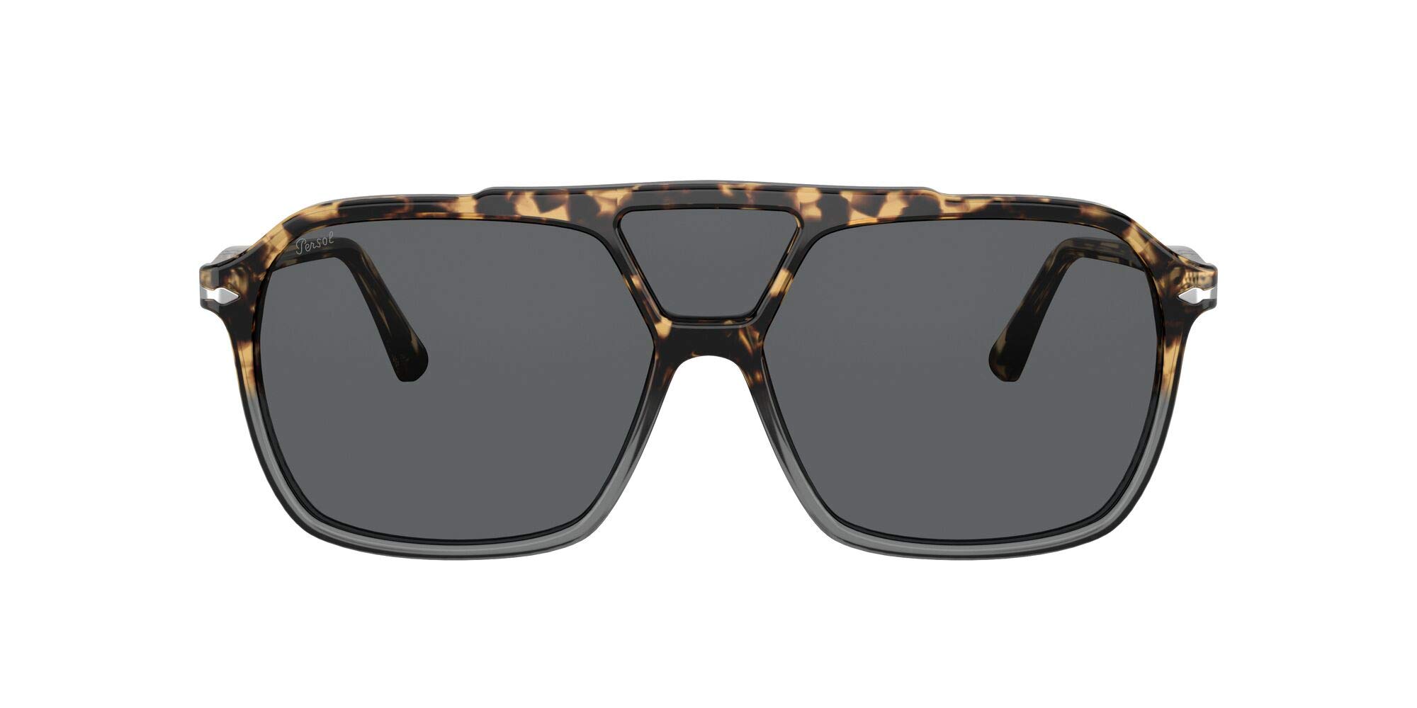 Persol PO3223S Square Sunglasses for Men & Women – Classic UV Protection Polarized Lenses – Perfect for Driving, Outdoor Activities & Fashion Accessories