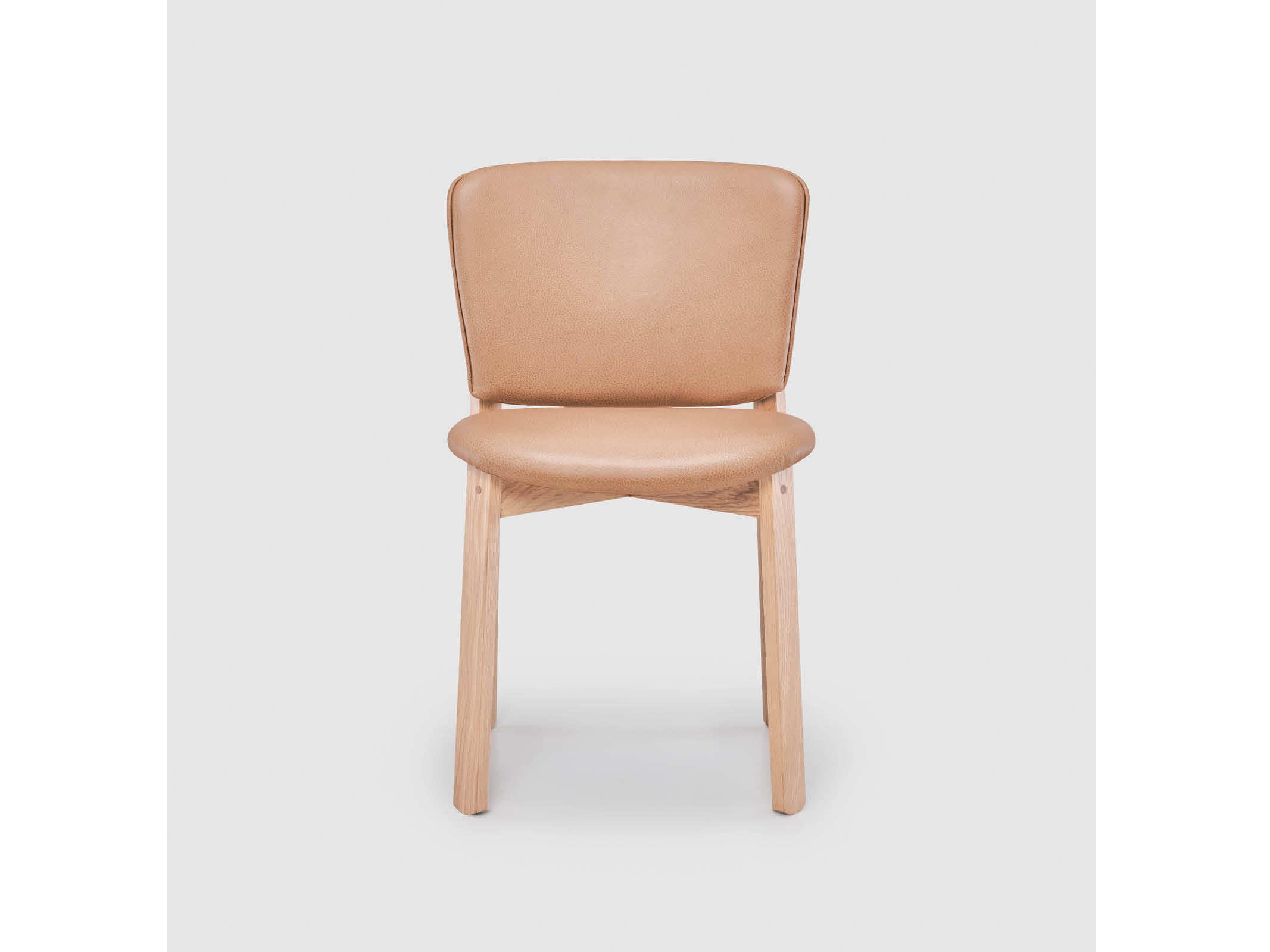 Pinta Modern Dining Chair - Mid Century Wooden Kitchen Chair with Upholstered Seat - Perfect for Dining Room, Kitchen, and Breakfast Nook