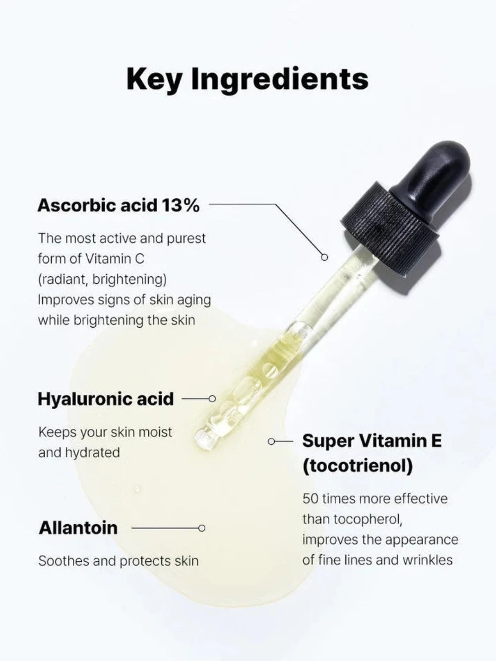 COSRX Vitamin C 13 Brightening Serum 20ml - Korean Skincare for Dark Spots & Glowing Skin | Day & Night Facial Treatment for Even Tone